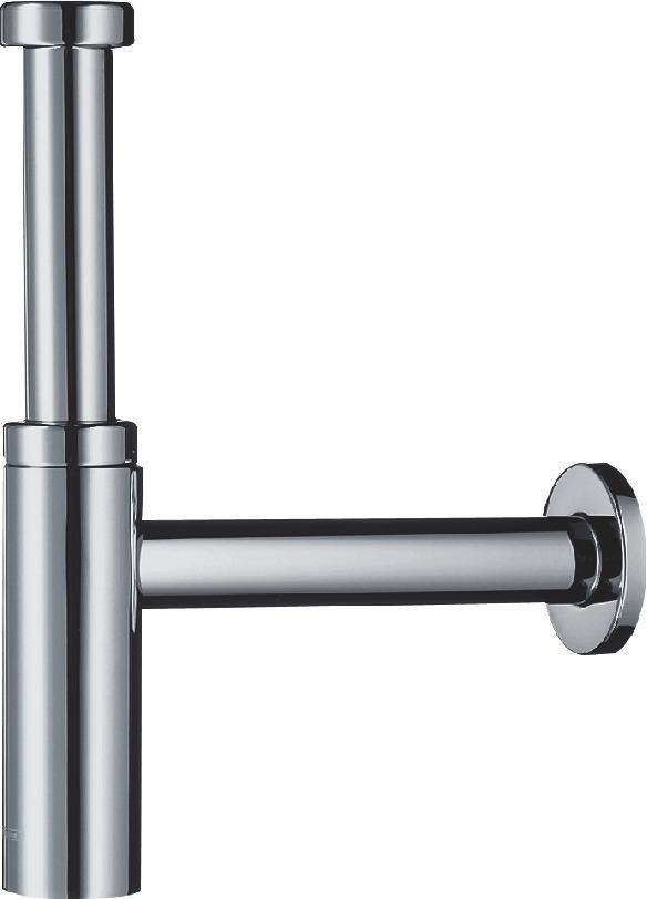 hansgrohe ​Siphon Flowstar S, Aspect acier inoxydable