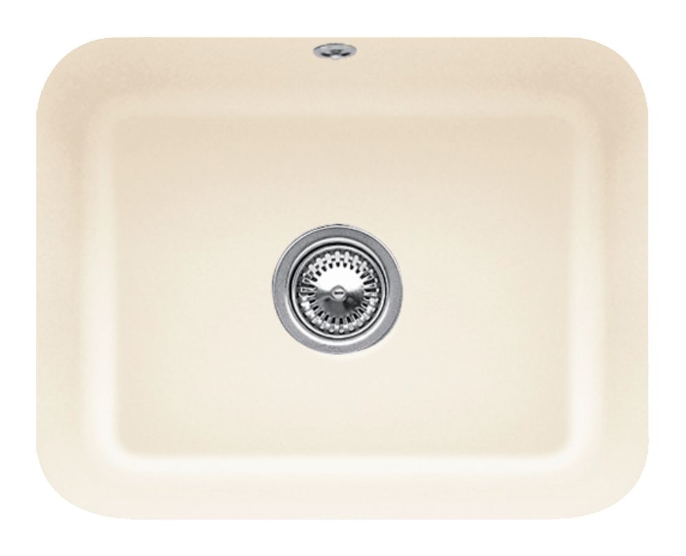 Cuve sous-plan CISTERNA 60C ivory ceramicplus réf. 670601FU