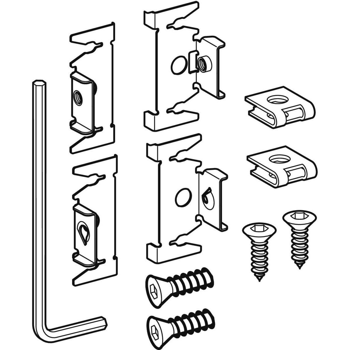 Set de fixation Réf. 241.877.00.1