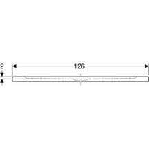 Receveur RENOVA céramique d'angle 90 x 90 ultra-plat à poser/à encastrer avec traitement antigliss émaillé 4 côtés traitement antigliss PN 12 de série pour bonde siphoïde de 90 Réf. 00725800000AG3