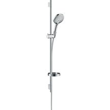 hansgrohe Raindance Select S Ensemble de douche 120 3jet EcoSmart avec barre Unica'S puro 90 cm et porte-savon, Chrome