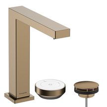 hansgrohe Tecturis E Mitigeur de lavabo 2 trous 150 CoolStart avec vidage, Bronze brossé