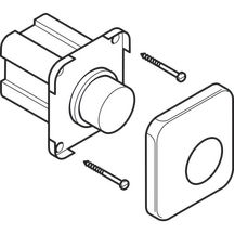 Poussoir complet chrome pr 115441211 réf 888.544.21.1