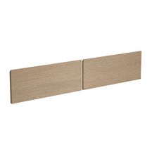 Lot de 2 façades tiroirs pour meuble sous-vasque EVERY DAY Alterna 120cm bois classique