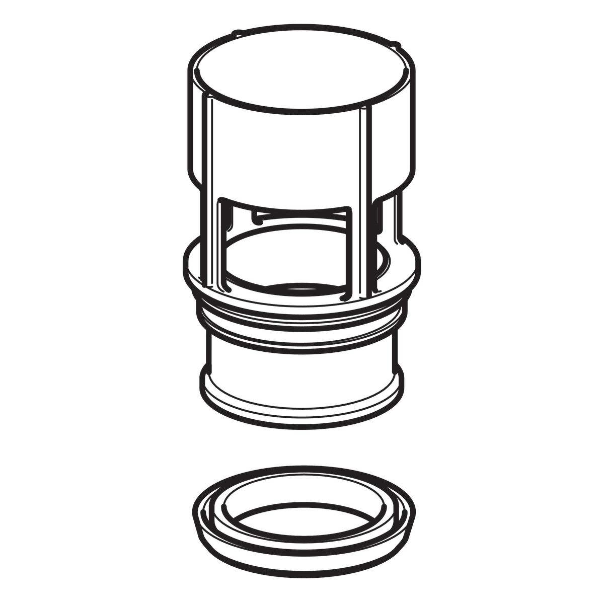 Bassin de cloche pour 110.700 réf. 817.759.11.1