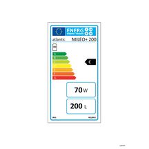 Préparateur d'eau chaude sanitaire au sol Mileo+ 200 classe énergétique C Réf 090885