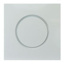 Mid DAM-FP 675 D200 - Diffuseur circulaire monocône installé sur dalle de faux plafond 675x675 - Petit volume D200