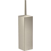 AXOR Universal Rectangular Porte-brosse WC murale, Nickel brossé