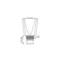 Tête céramique 15x21mm livrée avec rallonge pour 32mm Réf : H360015