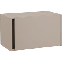 Meuble haut sur hotte URBAN 60 cm 1 abattant, Argile