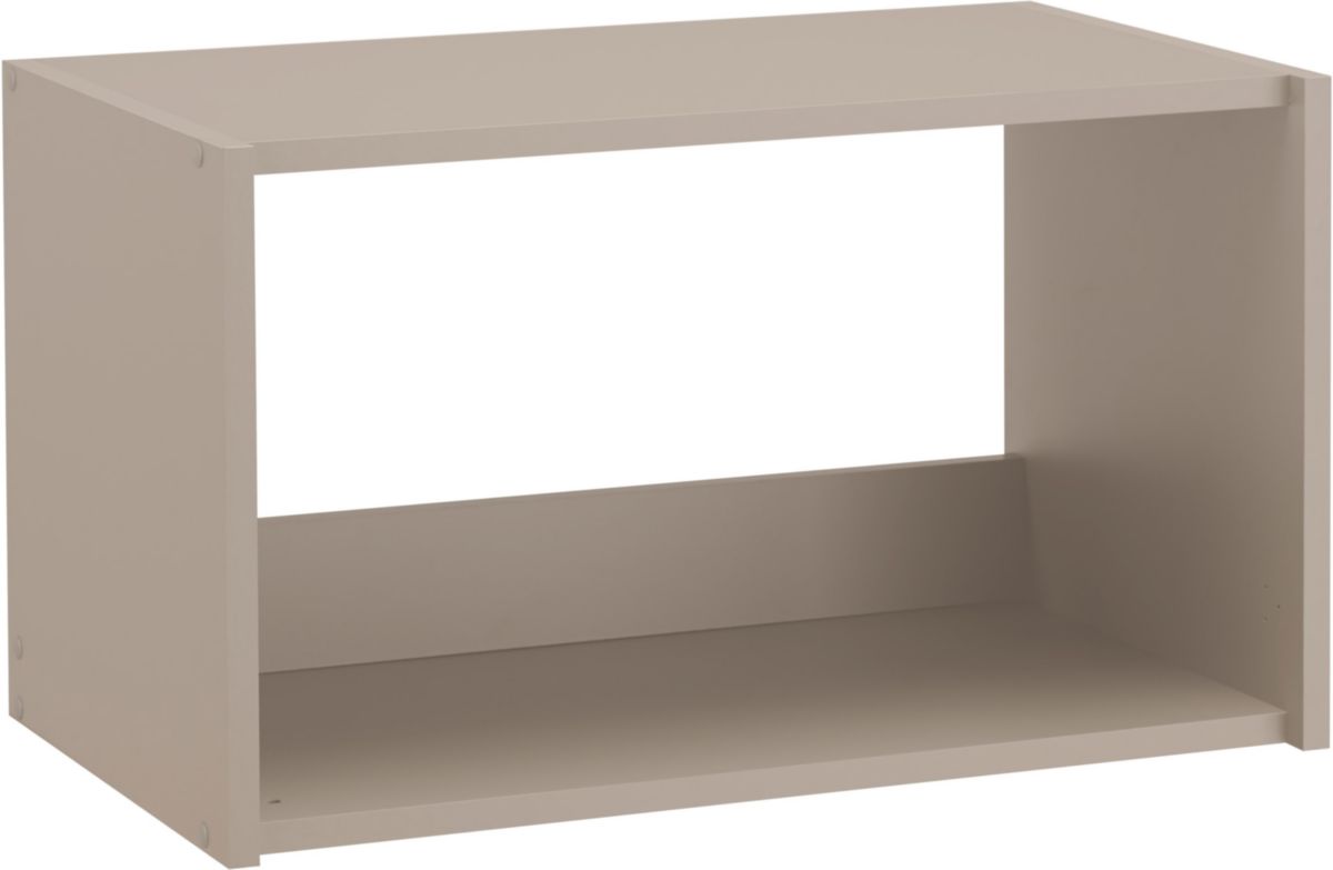 Meuble haut niche-four URBAN 60 cm, Argile