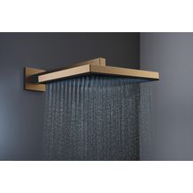 hansgrohe Pulsify E Douche de tête 260 1jet, Bronze brossé