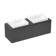 hansgrohe Xelu Q Lavabo à poser 600/480 sans trop plein, percé pour robinet, SmartClean, Blanc