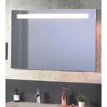 Miroir 100 cm avec éclairage LED et anti-buée Réf. EB1416-NF