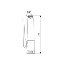 Douchette de cuisine mâle 15 x 21 à jet réglable, en laiton massif chromé : réf. 433000