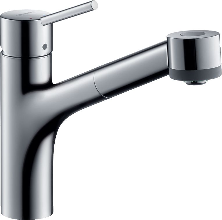 hansgrohe Talis M52 Factice Mitigeur de cuisine 170 EcoSmart avec douchette extractible 2jets, Chromé