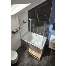 Baignoire CAPSULE 120x80cm blanc réf. E6D122-00