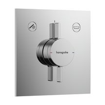 hansgrohe DuoTrun E Set de finition iBox 2, mécanique encastré 2 fonctions