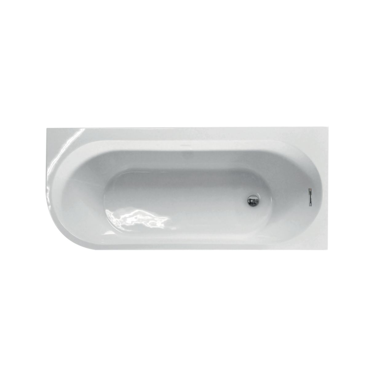 Baignoire Asymetrique droite Alterna D 170X75