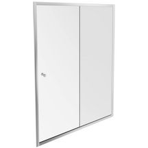 Porte de douche coulissante 140 cm chrome E14C140GA