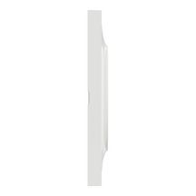 Odace plaque styl blanc 3 postes Réf S520706