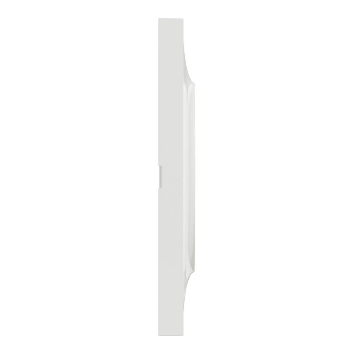 Odace plaque styl blanc 3 postes Réf S520706