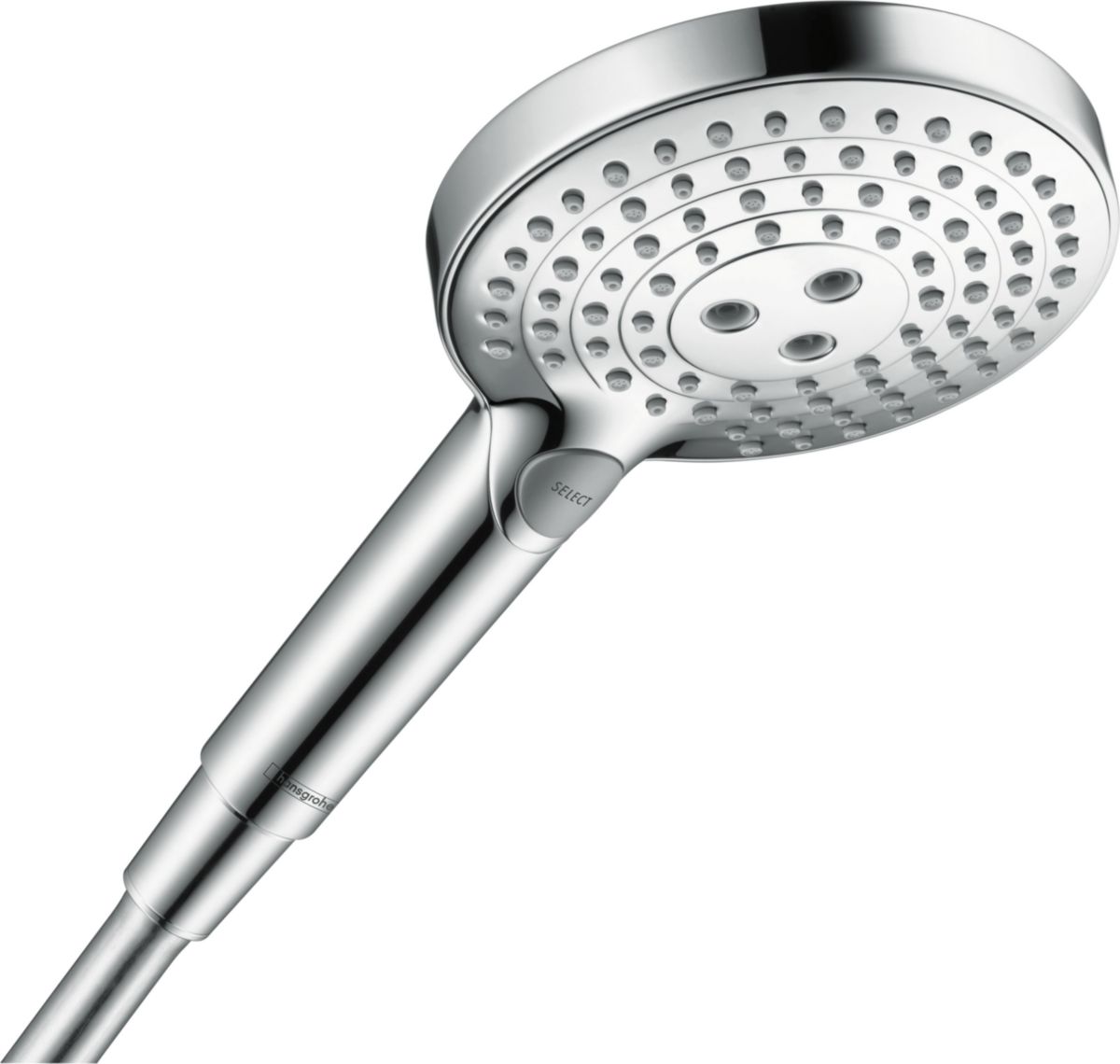 hansgrohe Raindance Select S Douchette à main 120 3jet PowderRain, Noir mat