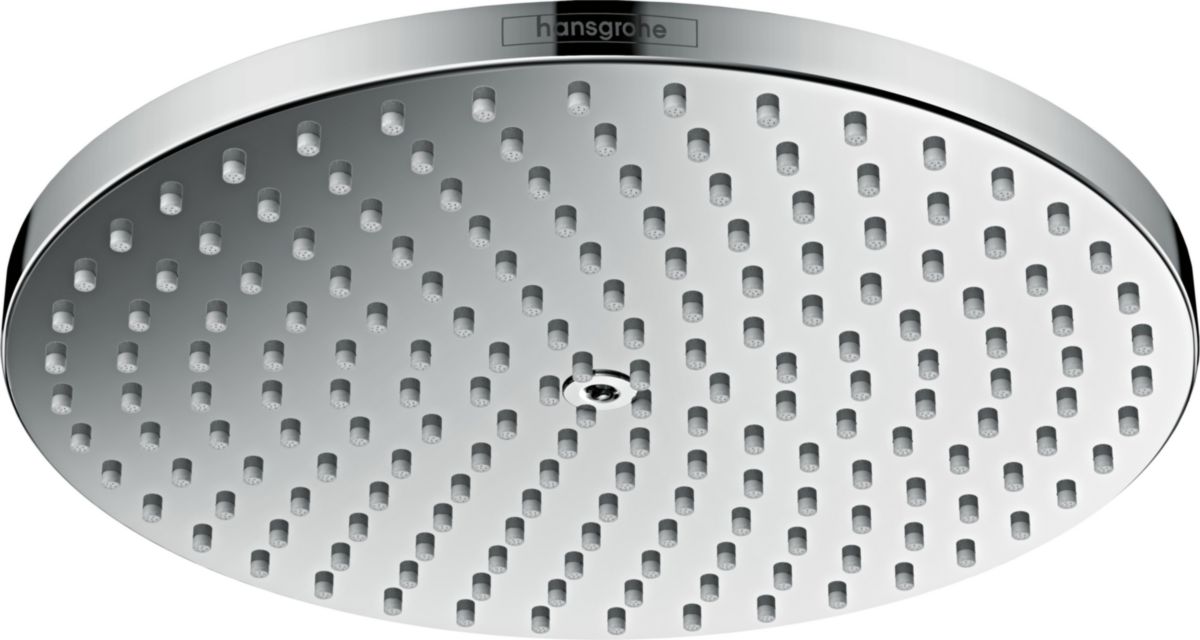 hansgrohe Raindance S Douche de tête 240 1jet PowderRain, Noir mat