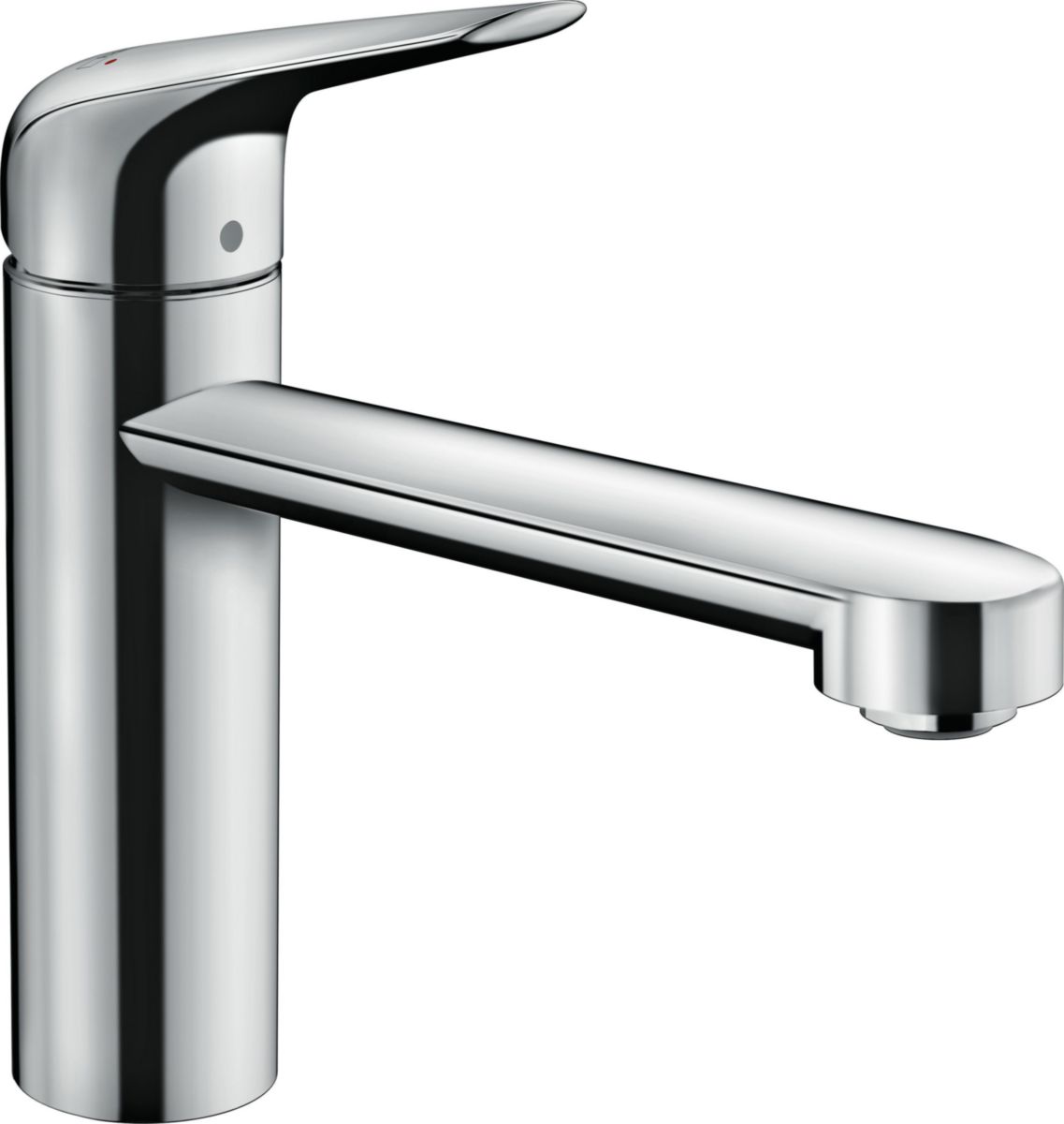 hansgrohe Focus M42 Mitigeur de cuisine 120, 1 jet, Aspect acier inox