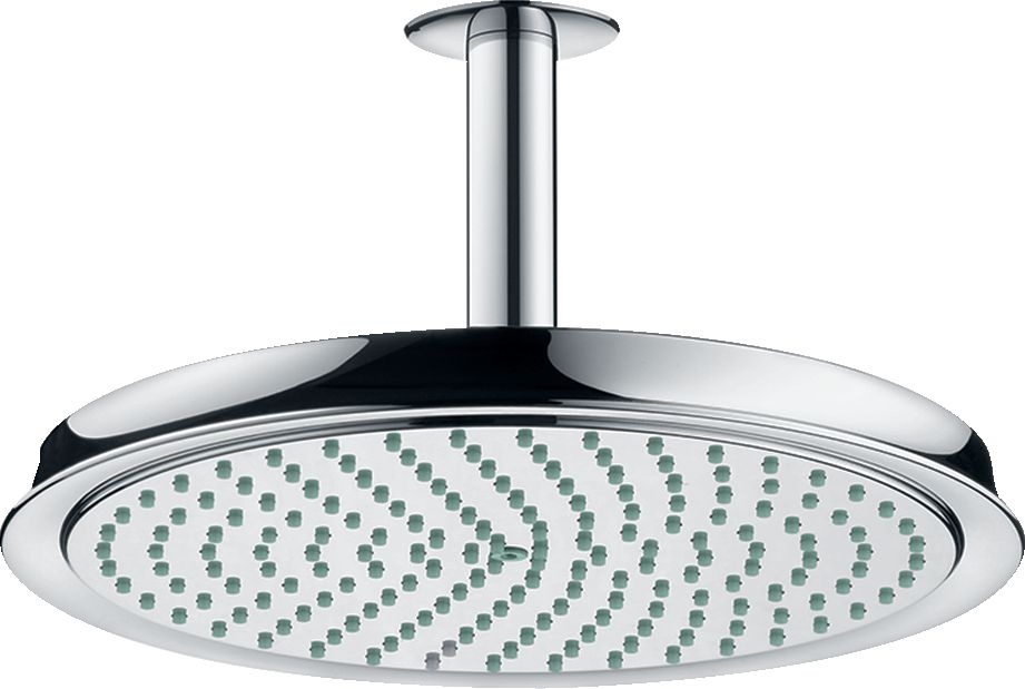 Douche de tête Raindance Classic Air galette D 240 mm, raccordement 15 x 21, raccordement plafond 100 mm, chromé réf. 27405000