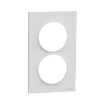 Odace style plaq blanc 2p57 s520714