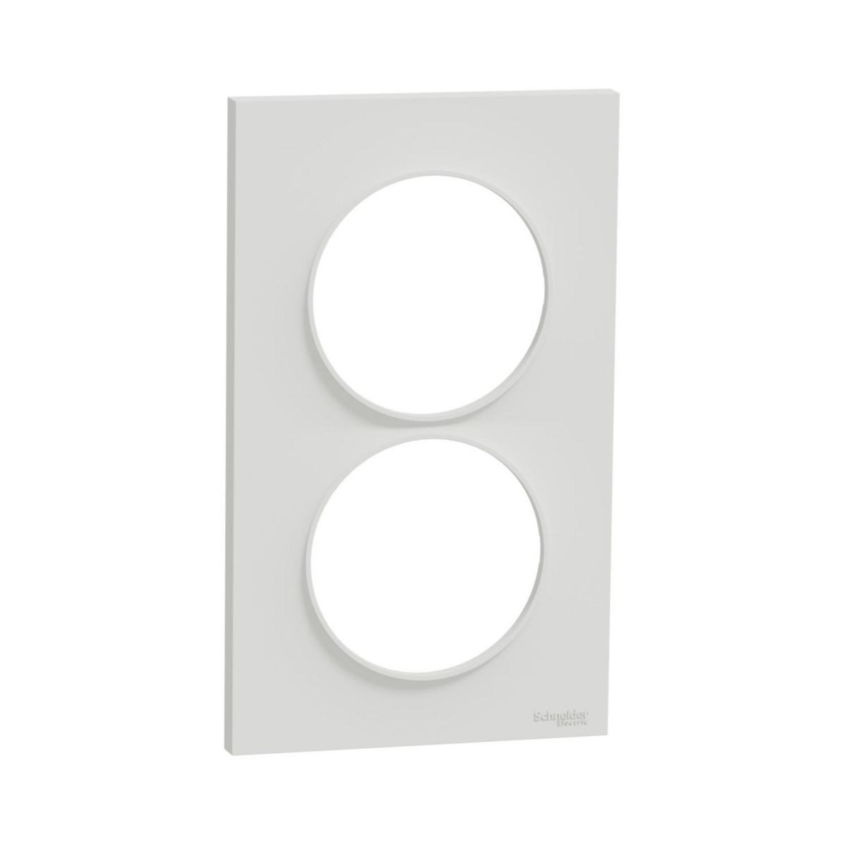 Odace style plaq blanc 2p57 s520714