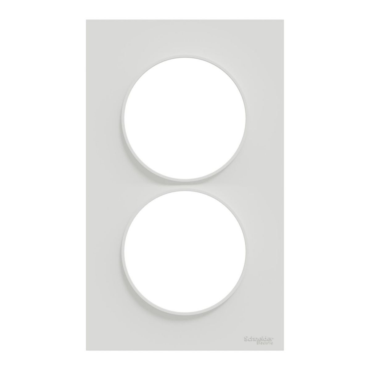 Odace style plaq blanc 2p57 s520714