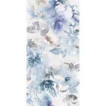 Grès cérame Arte Deco Nairobi floral rectifié décor 30 x 60 cm