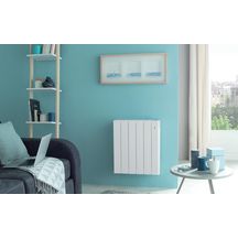 Radiateur électrique NARIA-NKF15 digital  détection horizontal 1250W blanc Réf. 611613