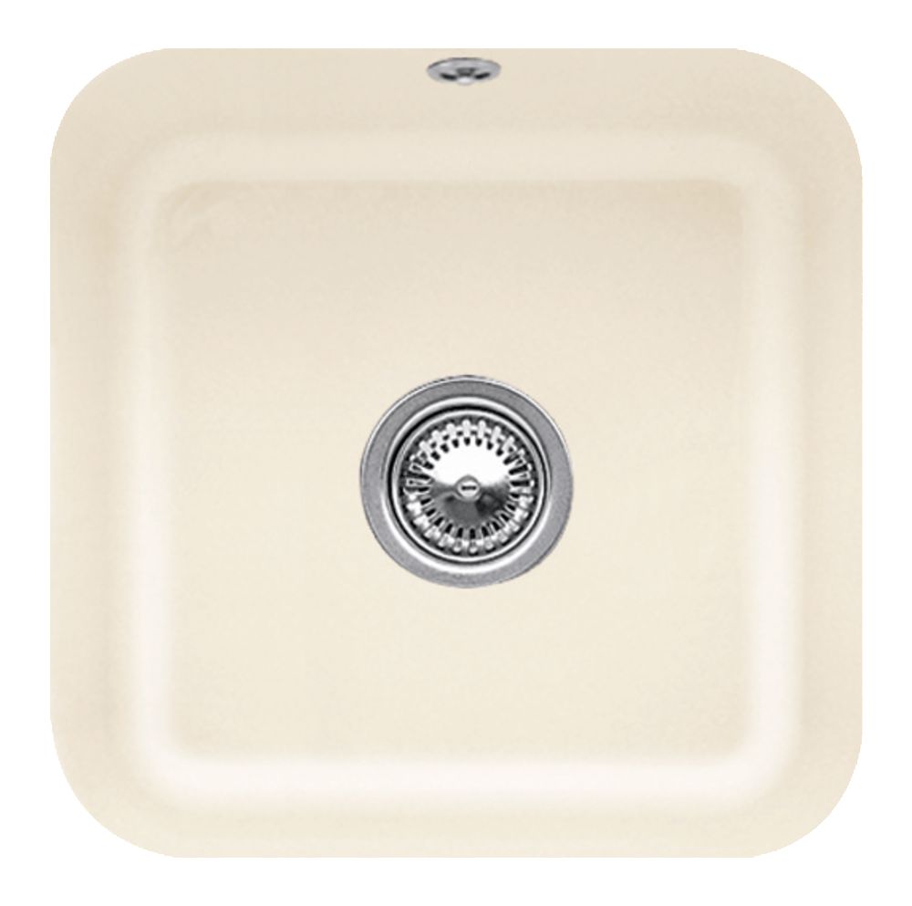 Cuve sous-plan CISTERNA 50 ivory ceramicplus réf. 670301FU