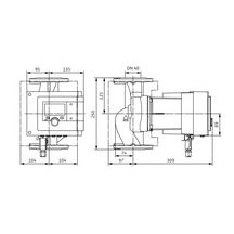 Circulateur collectif Stratos MAXO-Z 40/0,5-12 PN6/10 circulateur intelligent à rotor noyé Réf. 2164675