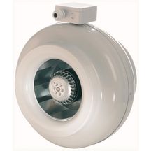 Ventilateur de conduit VC 125 Corps en tôle galvanisée avec piquage en ligne - Moteur avec rotor extérieur monophasé 230 V - 50 Hz - IP 44 11032004