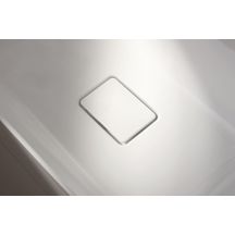 hansgrohe Xevolos E Lavabo à poser 600/480 sans trop plein ni trou pour robinet, SmartClean, Blanc