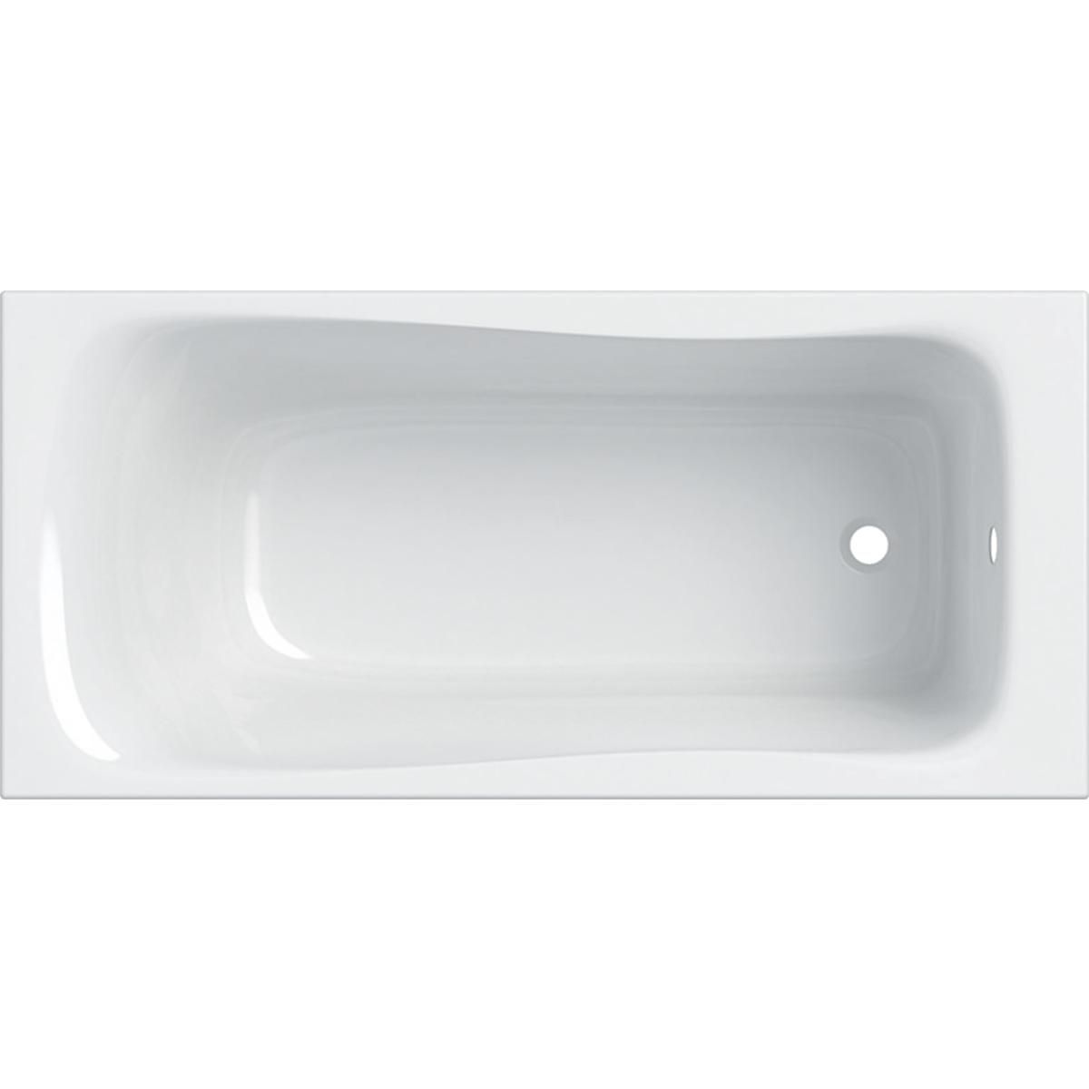 Baignoire rectangulaire Renova - avec pieds - 150 x 70 cm - blanc Réf. 554.211.01.1