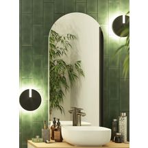 Miroir arche Alterna Daily, longeur 50cm hauteur 120cm, sur panneau Blanc Crème