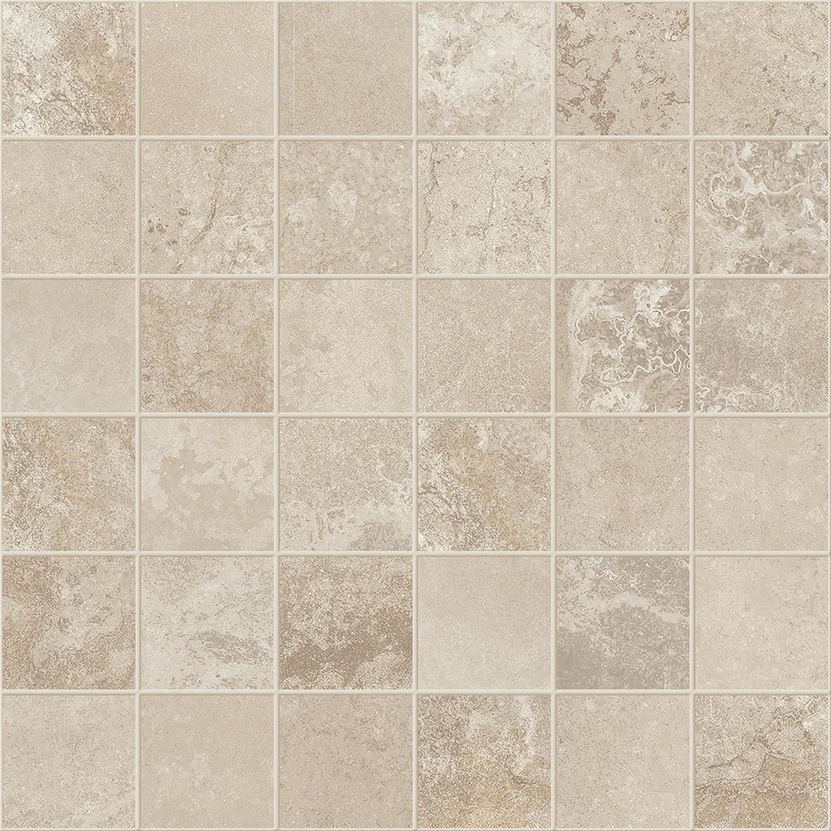 Grès cérame Century Blend concep rectifié mosaïque 5 x 5 cm 30 x 30 cm 0125447