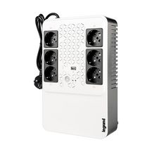 Legrand Onduleur Keor multiplug avec 6 prises de courant 2P+T et disjoncteur intégré 600VA 360W autonomie 10 à 15 minutes Réf.310083