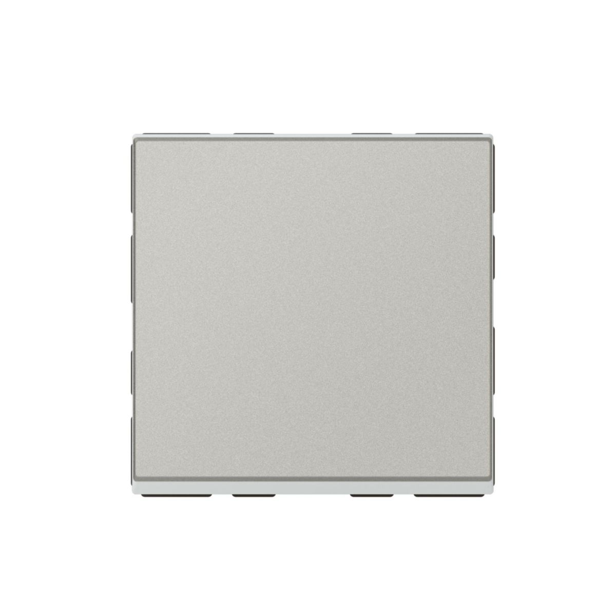 Legrand - poussoir ou inverseur 6A 2 Modules alu Réf. 079240L