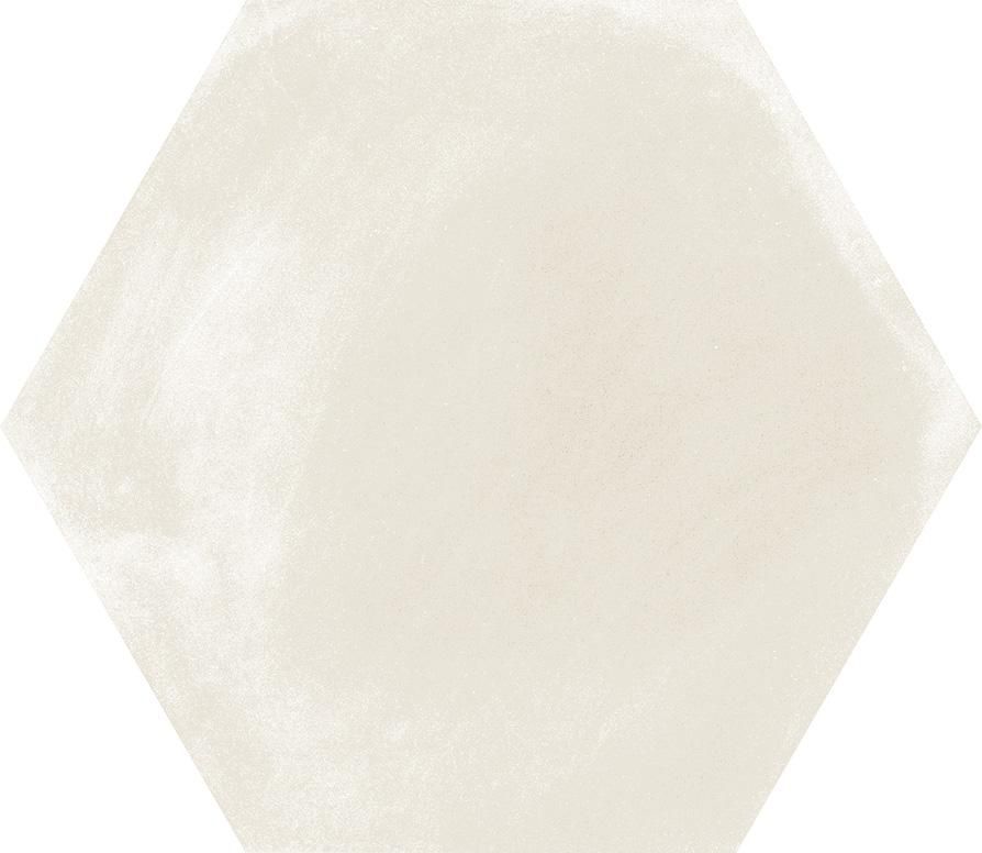 Grès cérame émaillé Ragno Stratford white hexagone 18,2 x 21 cm R8YE