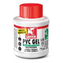 Colle PVC gel Aqua agréée AEP CSTB bidon avec pinceau 500ml