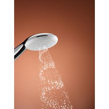 Ensemble de douche 2 jets 8l avec barre 600 mm et tablette Tempesta 110 Chromé Réf. 26638003