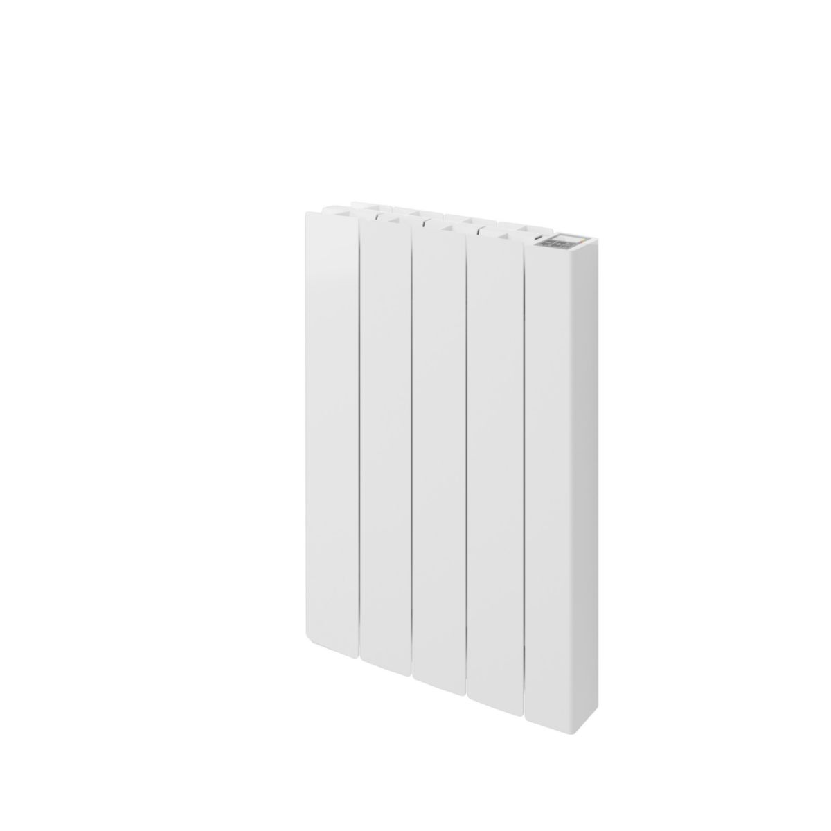 Radiateur électrique Acova Atoll Boîtier digital , puissance 500W, hauteur 575 mm, largeur 397 mm, 4 éléments, Blanc RAL 9010 Réf. TAXN-050-039/CF