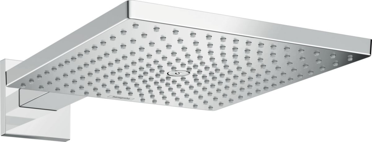 hansgrohe Raindance E Douche de tête 300 1jet avec bras de douche, Aspect doré poli