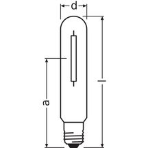 Lampe à décharge Vialox NAV-T SUPER 4Y 250W E40 - Réf. 024417